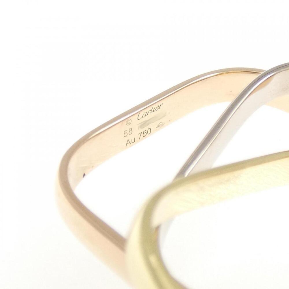 Cartier Authentic Pink Trinity Ring - image 4